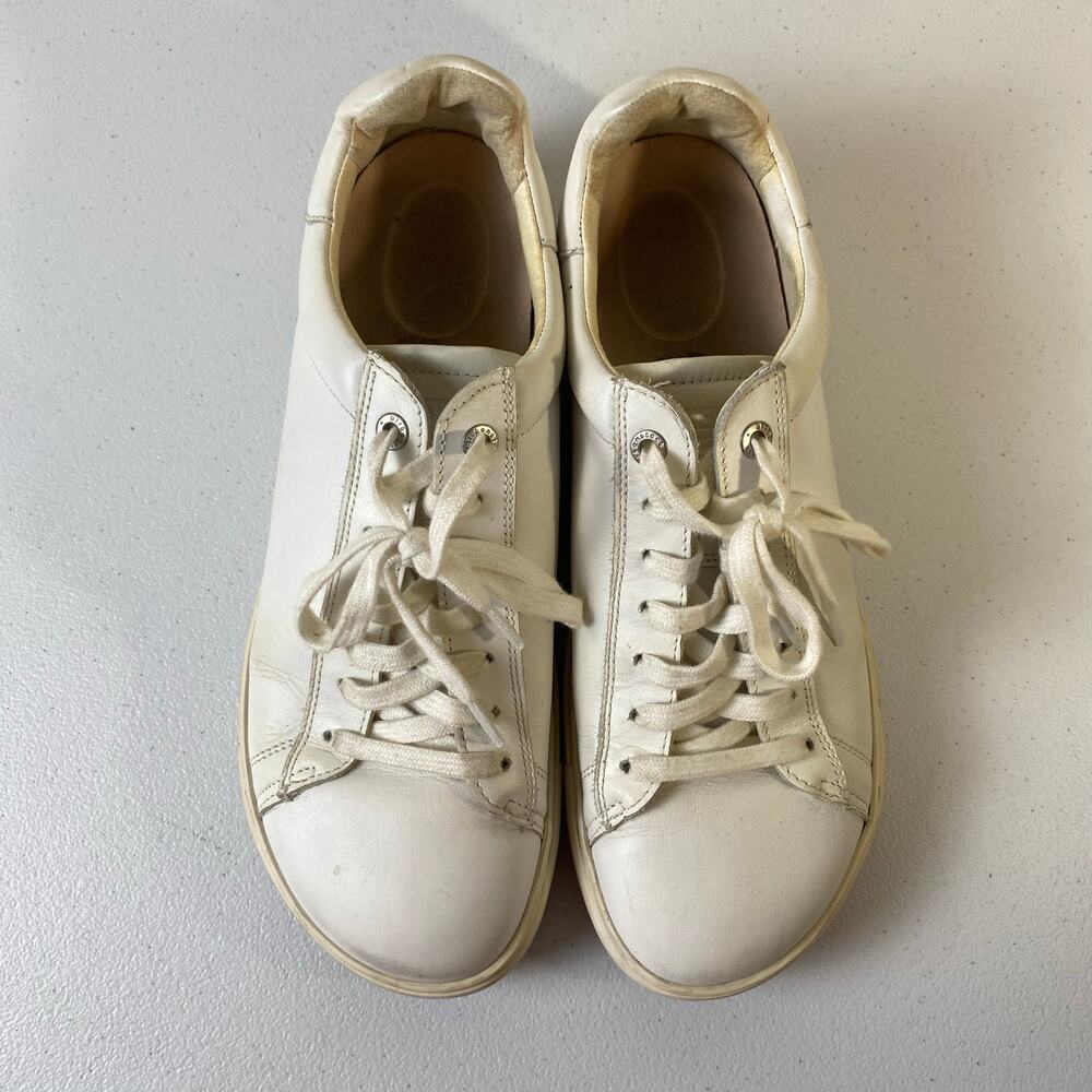 Birkenstock Bend Low Leather EU 40 / L9 M7 Unisex White Sneaker Comfort Neutral - Picture 6 of 16